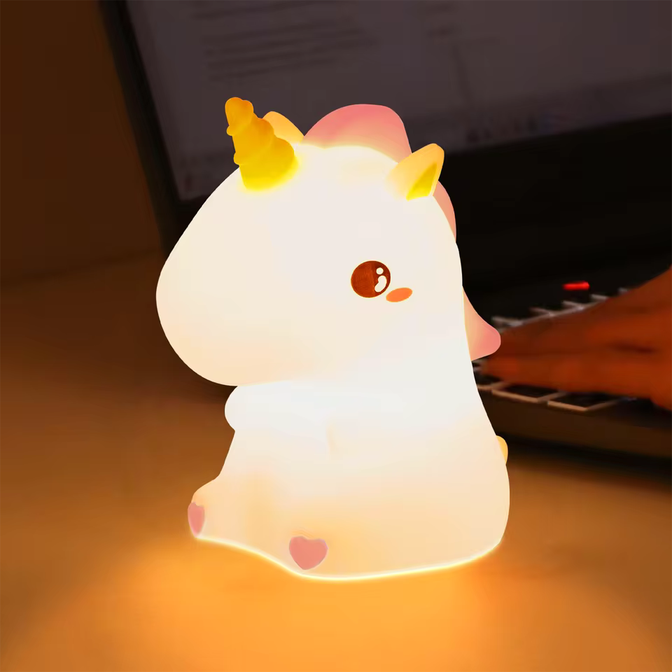 Cute Unicorn Night Light