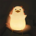 LED Cute Sheep Night Light USB Silicone Night Lamp Rechargeable Touch Sensor Nightlight Panda Rabbit Lamp for Kids Bedroom Decor