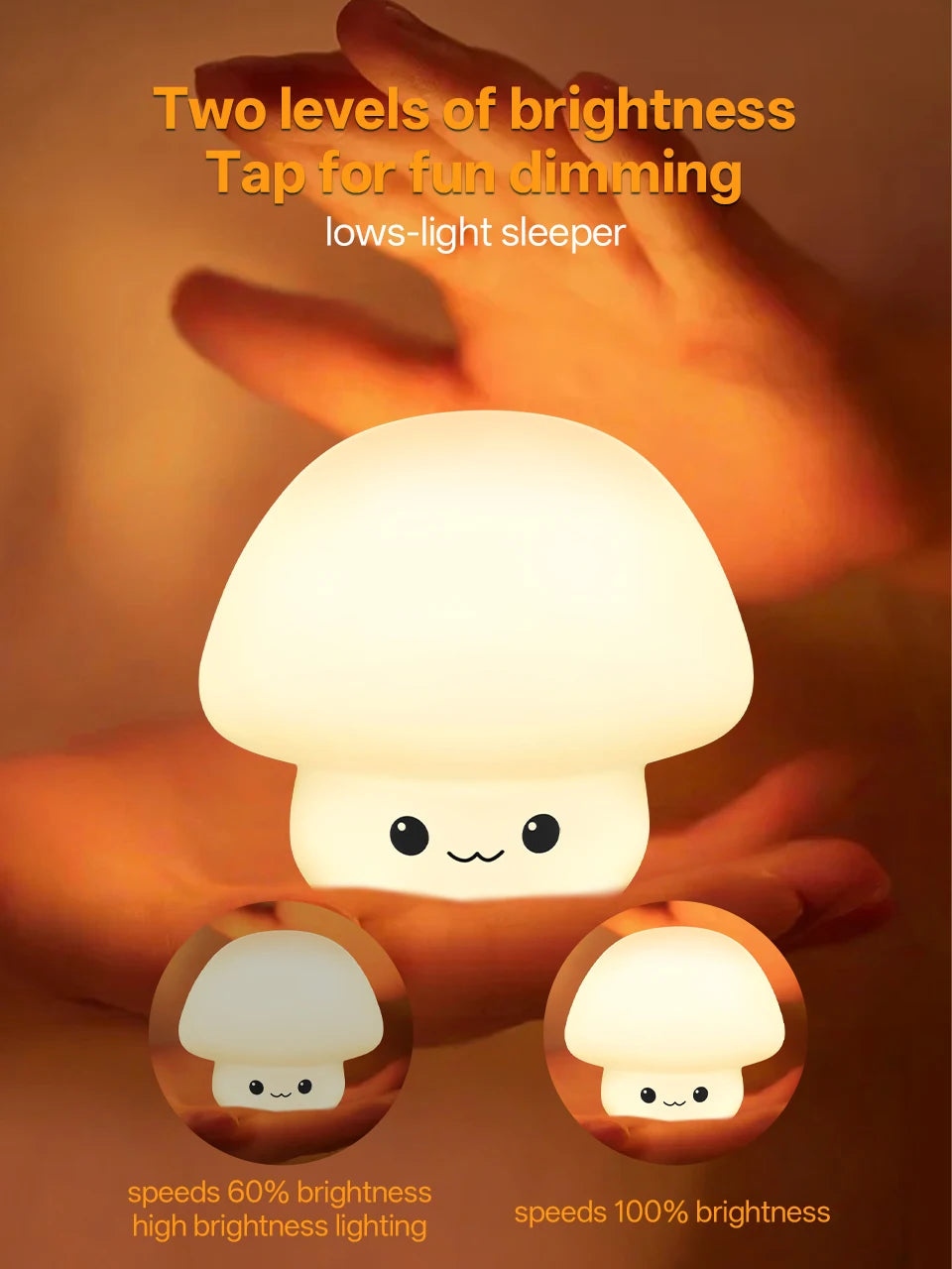 Mushroom Night Light