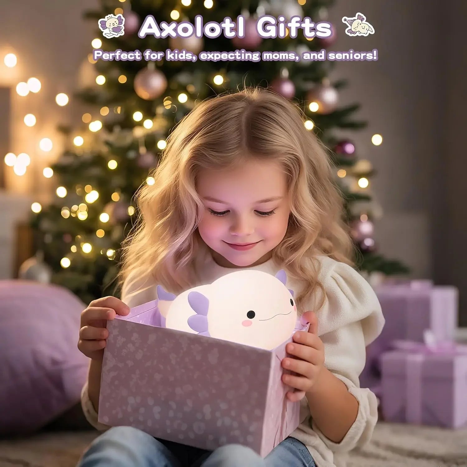 Axolotl Night Light