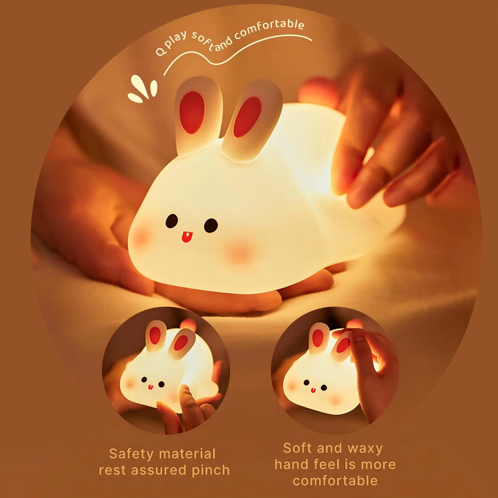 Lying Down Bunny Night Light