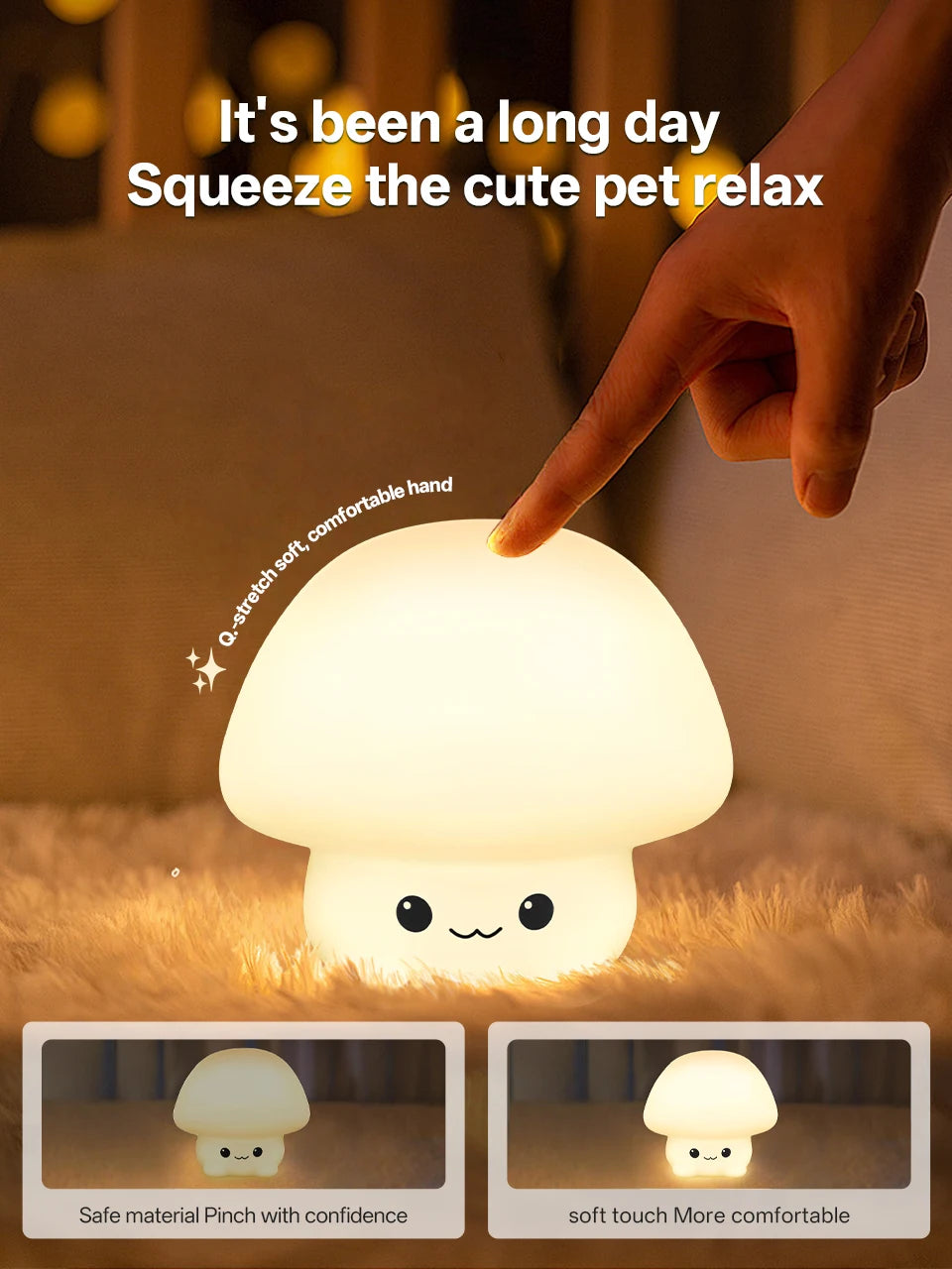 Mushroom Night Light