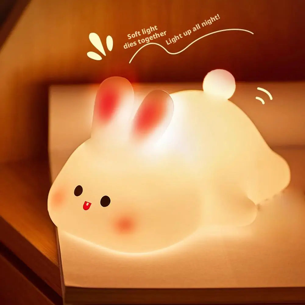 Lying Down Bunny Night Light