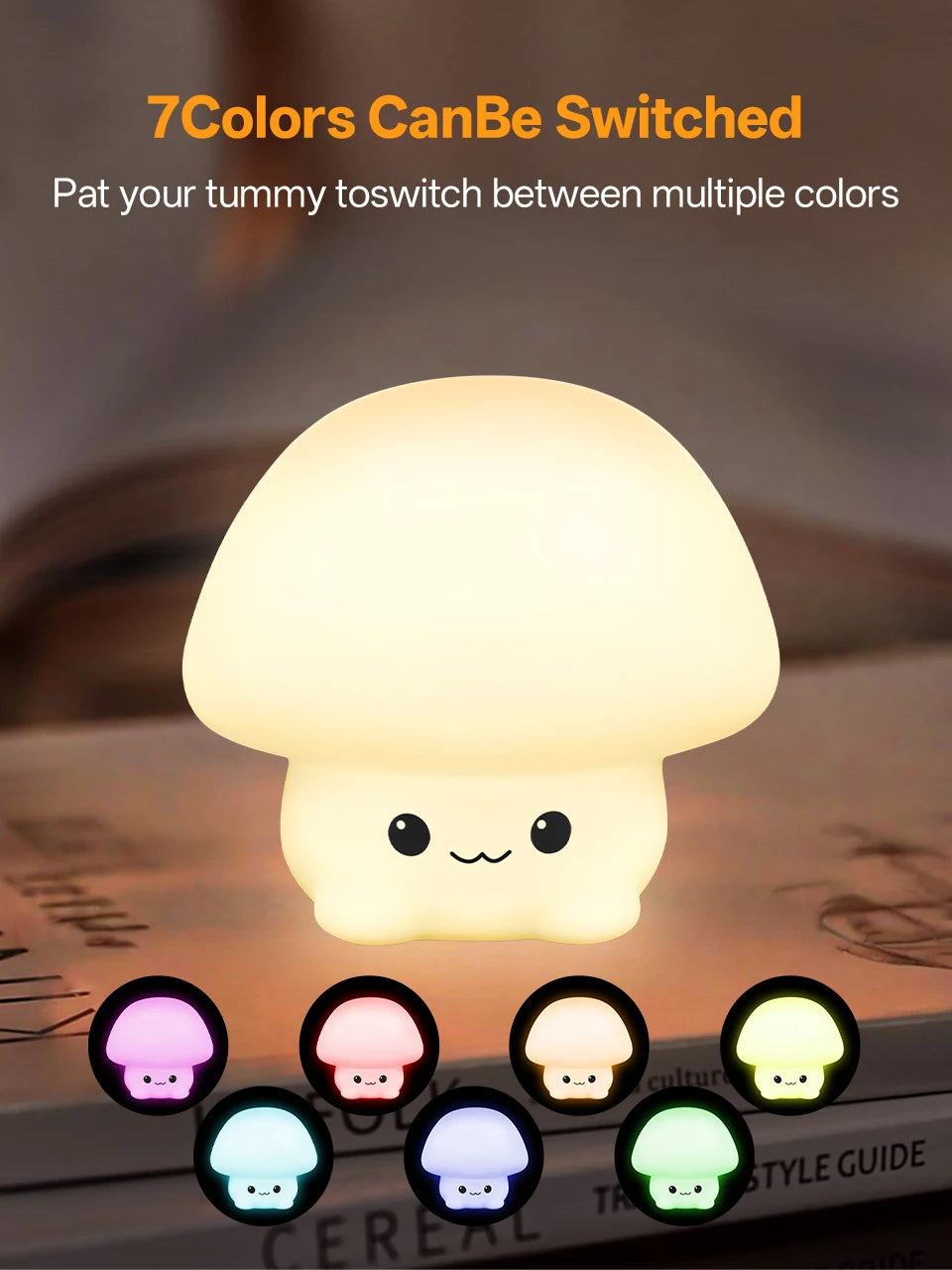 Mushroom Night Light