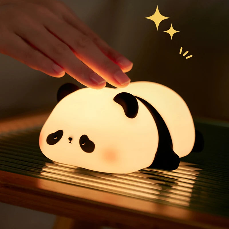 Lying Down Panda Night Light
