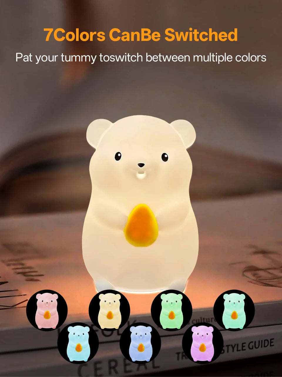 Hamster Night Light