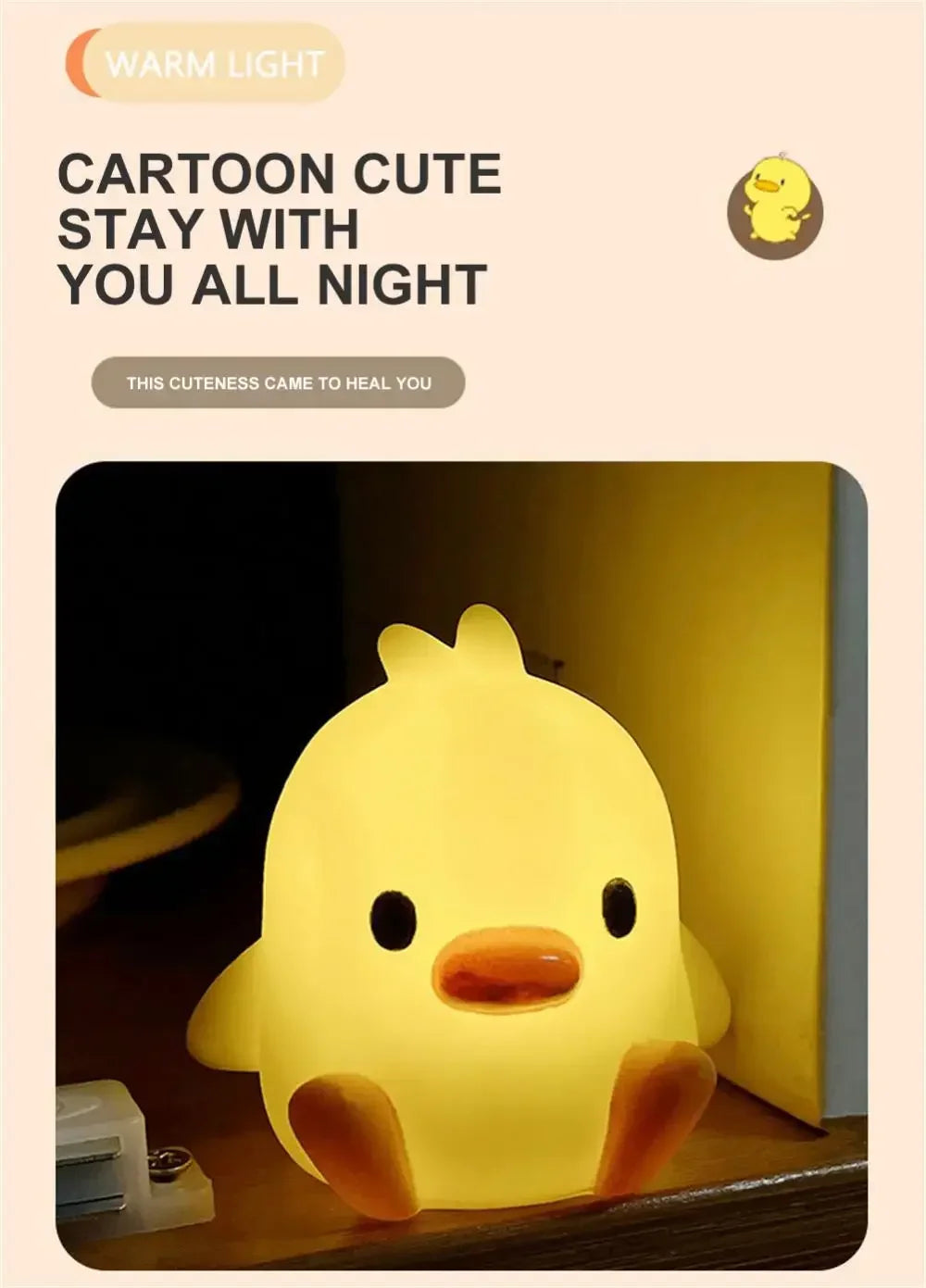 Mini Duck Night Light