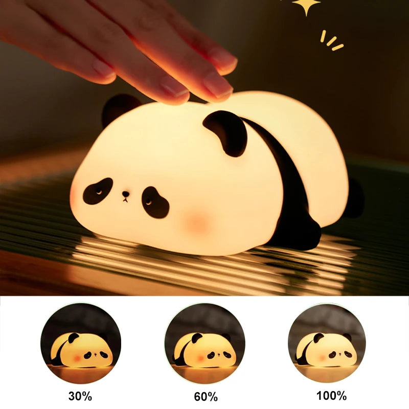 Lying Down Panda Night Light