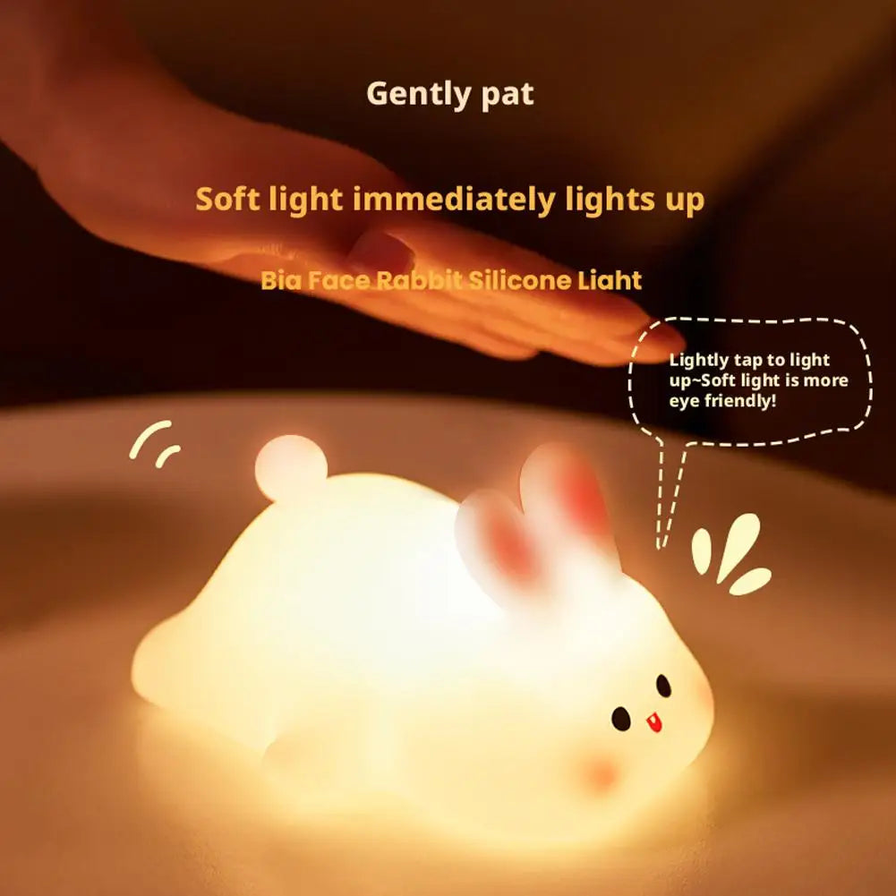 Lying Down Bunny Night Light