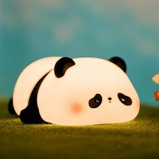 Lying Down Panda LED Night Light