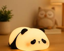 Lying Down Panda LED Night Light