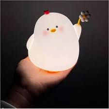 Chicken With a Flower Led Night Light